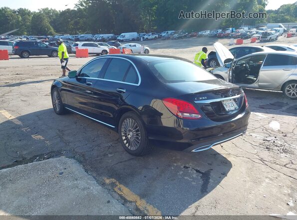 55SWF4KB0GU129770 2016 MERCEDES-BENZ C-CLASS Black Հետևի ձախ