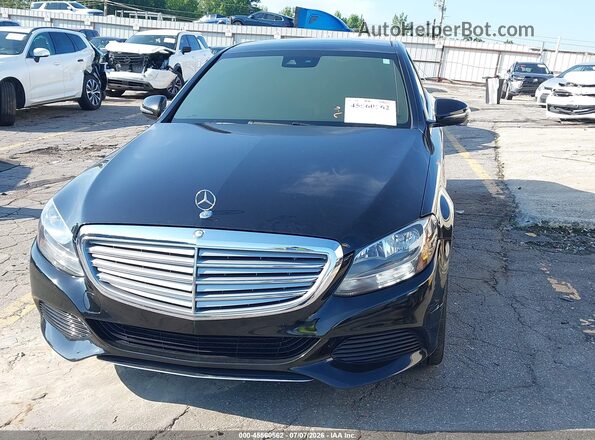 55SWF4KB0GU129770 2016 MERCEDES-BENZ C-CLASS Black Սալոնի հետևի տեսք