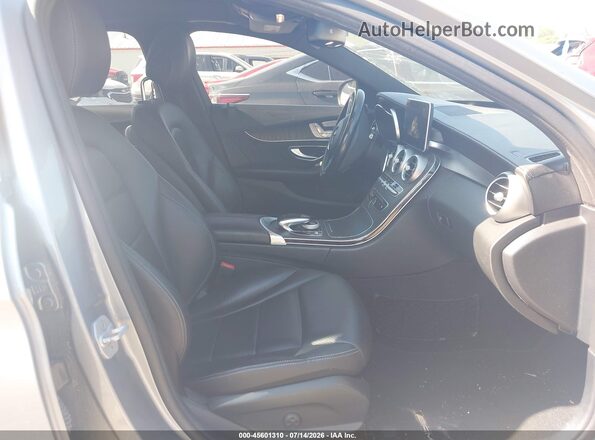 55SWF4KB0GU133012 2016 MERCEDES-BENZ C-CLASS Gray Vista interior delantera