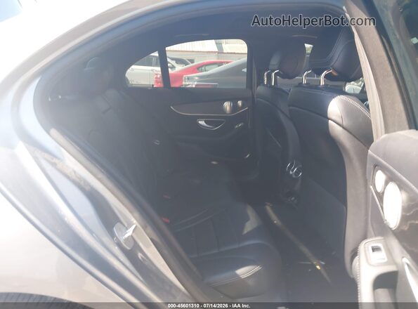 55SWF4KB0GU133012 2016 MERCEDES-BENZ C-CLASS Gray Vista de la etiqueta del VIN