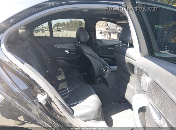 55SWF4KB0GU135777 2016 MERCEDES-BENZ C-CLASS Black Widok naklejki z numerem VIN