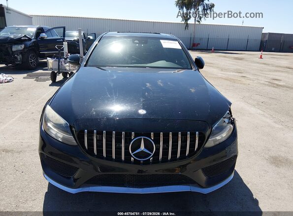 55SWF4KB0GU135777 2016 MERCEDES-BENZ C-CLASS Black Widok zestawu wskaźników