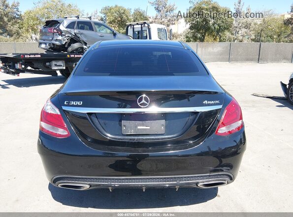 55SWF4KB0GU135777 2016 MERCEDES-BENZ C-CLASS Black 