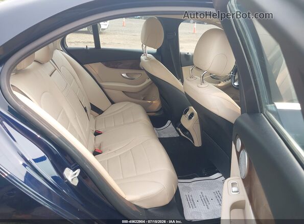55SWF4KB0GU140753 2016 MERCEDES-BENZ C-CLASS Синий Вид наклейки с VIN-кодом