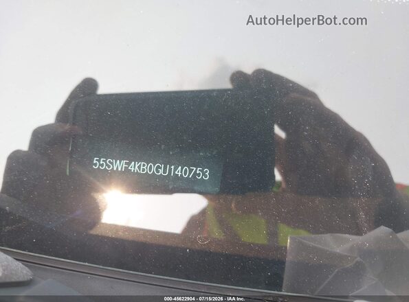 55SWF4KB0GU140753 2016 MERCEDES-BENZ C-CLASS Синий 
