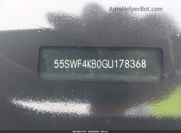 55SWF4KB0GU178368 2016 MERCEDES-BENZ C-CLASS Silver Engine compartment view