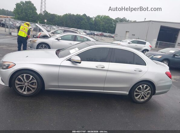 55SWF4KB0GU178368 2016 MERCEDES-BENZ C-CLASS Silver 360 interior view