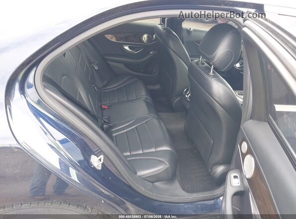 55SWF4KB0HU182681 2017 MERCEDES-BENZ C-CLASS Black Widok naklejki z numerem VIN