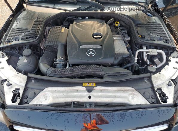 55SWF4KB0HU208860 2017 MERCEDES-BENZ C Black Սալոնի հետևի տեսք