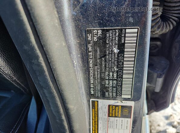 55SWF4KB1GU104280 2016 MERCEDES-BENZ C Gray ძრავის განყოფილების ხედი