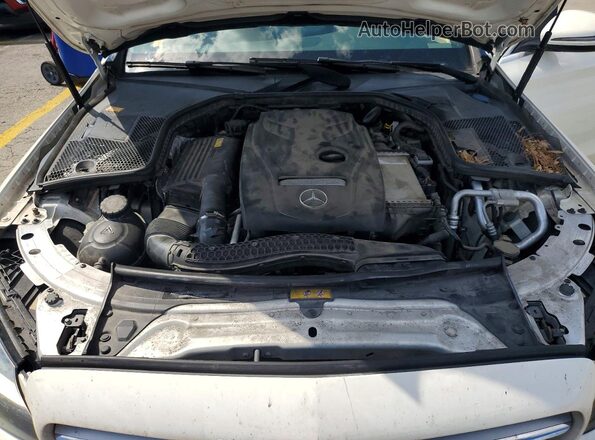 55SWF4KB1GU106224 2016 MERCEDES-BENZ C White Rear interior view