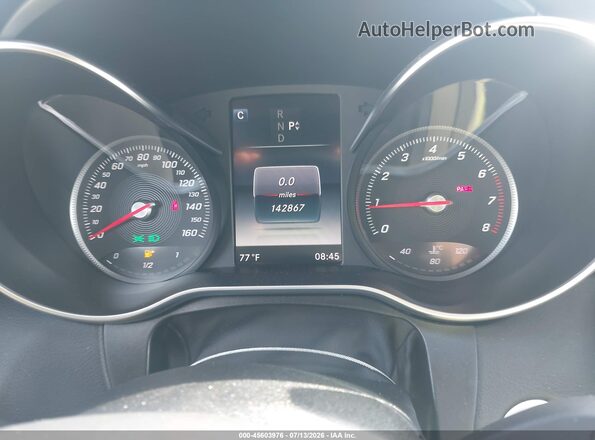 55SWF4KB1GU137344 2016 MERCEDES-BENZ C-CLASS White Հետևի նստատեղերի տեսք