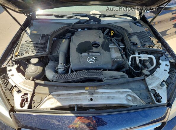 55SWF4KB1GU163443 2016 MERCEDES-BENZ C Blue Vista interior trasera