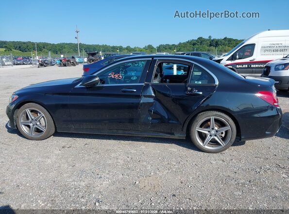 55SWF4KB1GU176855 2016 MERCEDES-BENZ C-CLASS Black 360 interior view