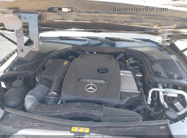 55SWF4KB1HU199019 2017 MERCEDES-BENZ C-CLASS Black Rear view
