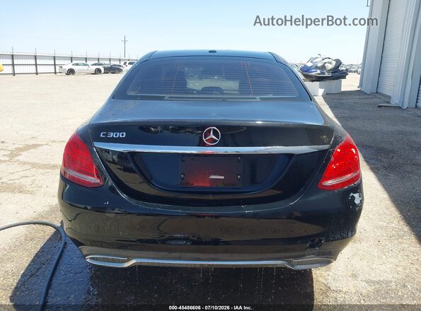 55SWF4KB1HU199019 2017 MERCEDES-BENZ C-CLASS Black 