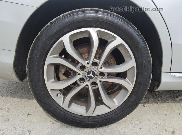 55SWF4KB1JU247740 2018 MERCEDES-BENZ C Silver 