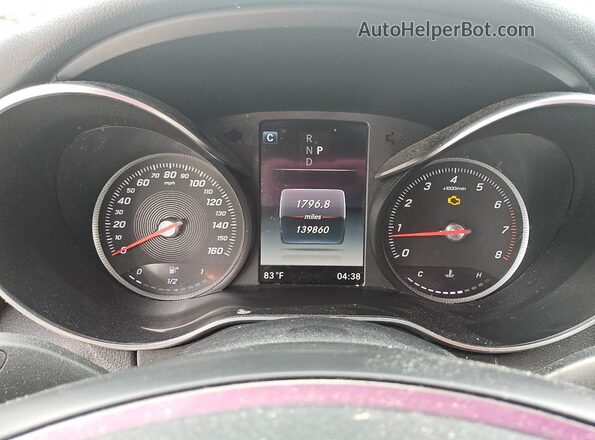 55SWF4KB1JU247740 2018 MERCEDES-BENZ C Silver 