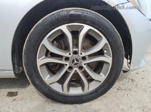 55SWF4KB1JU247740 2018 MERCEDES-BENZ C Silver 