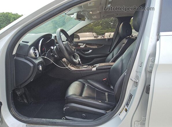 55SWF4KB1JU247740 2018 MERCEDES-BENZ C Silver 