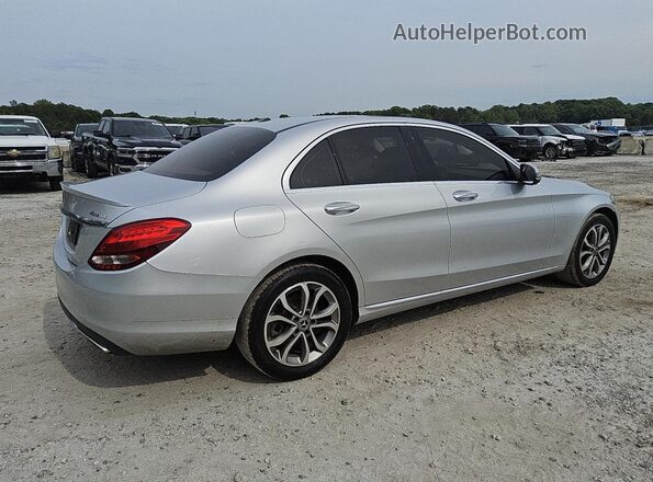 55SWF4KB1JU247740 2018 MERCEDES-BENZ C Silver 