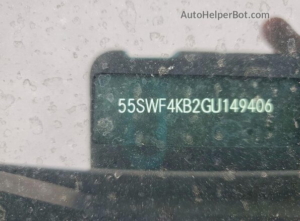 55SWF4KB2GU149406 2016 MERCEDES-BENZ C White ძრავის განყოფილების ხედი