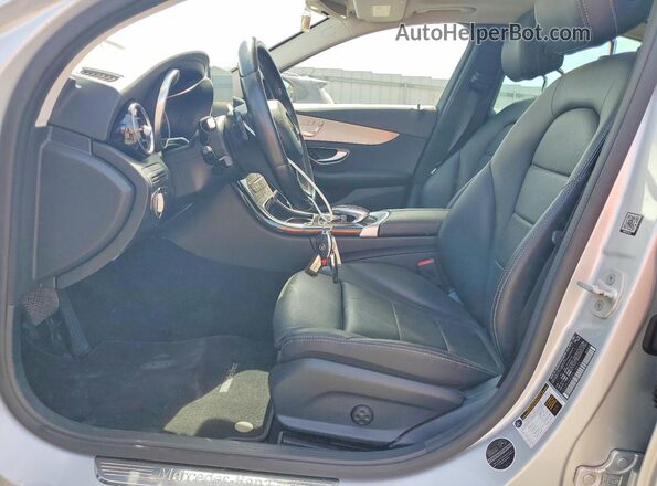 55SWF4KB2GU156551 2016 MERCEDES-BENZ C Silver Vista interior delantera