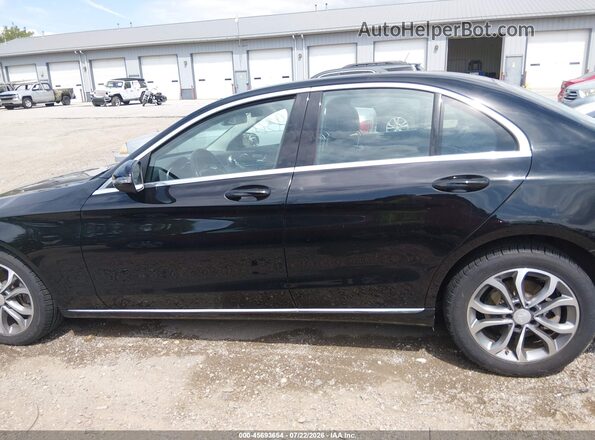 55SWF4KB2GU165654 2016 MERCEDES-BENZ C-CLASS Black 360 interior view