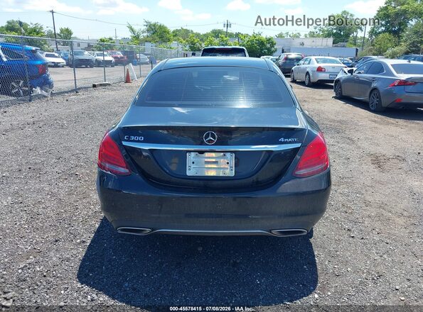 55SWF4KB2HU199529 2017 MERCEDES-BENZ C-CLASS Black 