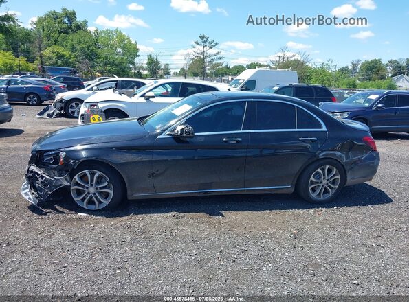 55SWF4KB2HU199529 2017 MERCEDES-BENZ C-CLASS Black Vista interior de 360 grados