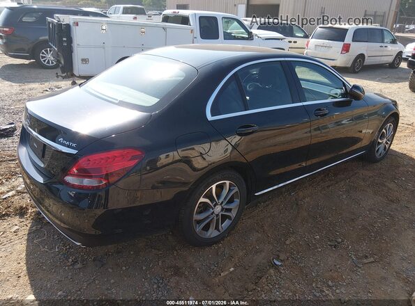 55SWF4KB3GU106970 2016 MERCEDES-BENZ C-CLASS Black Rear right