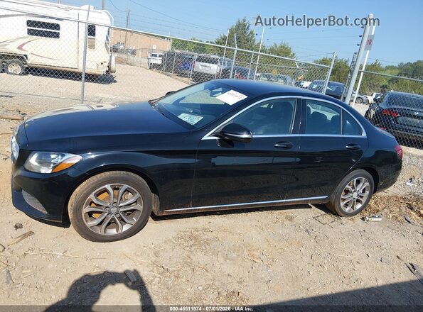 55SWF4KB3GU106970 2016 MERCEDES-BENZ C-CLASS Black 360 interior view