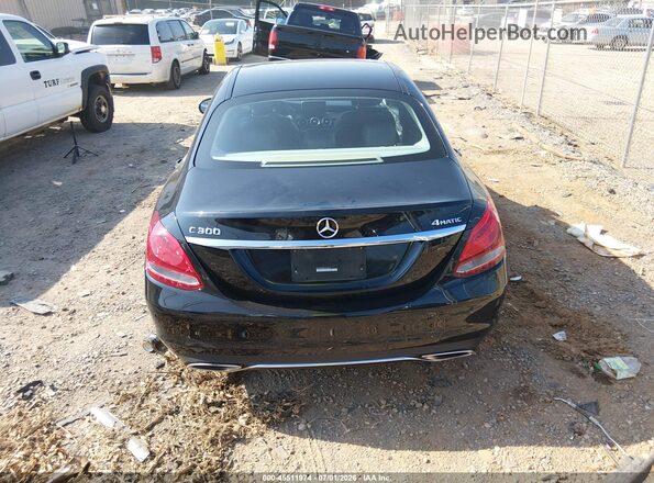 55SWF4KB3GU106970 2016 MERCEDES-BENZ C-CLASS Black 
