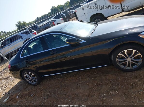 55SWF4KB3GU106970 2016 MERCEDES-BENZ C-CLASS Black Rear interior view