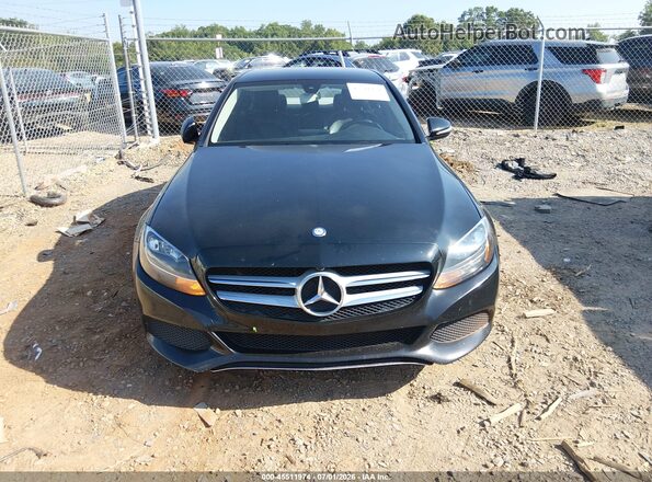 55SWF4KB3GU106970 2016 MERCEDES-BENZ C-CLASS Black Instrument cluster view