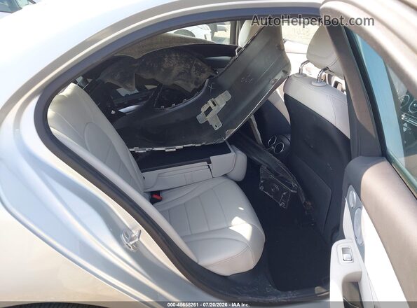 55SWF4KB3GU109674 2016 MERCEDES-BENZ C-CLASS Silver Vista de la etiqueta del VIN