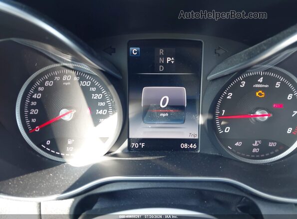 55SWF4KB3GU109674 2016 MERCEDES-BENZ C-CLASS Silver Vista de los asientos traseros
