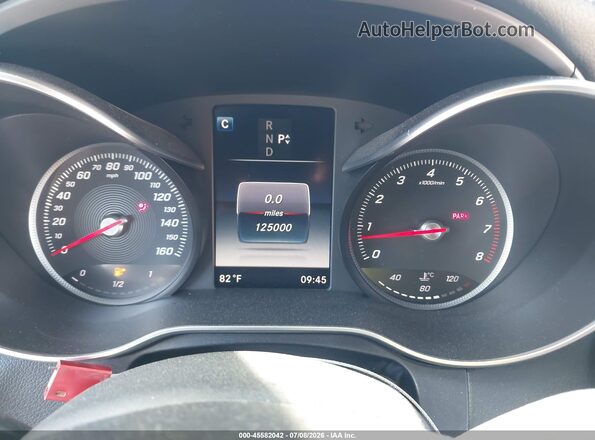 55SWF4KB3GU128743 2016 MERCEDES-BENZ C-CLASS Silver Հետևի նստատեղերի տեսք