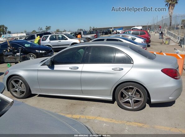 55SWF4KB3GU128743 2016 MERCEDES-BENZ C-CLASS Silver 