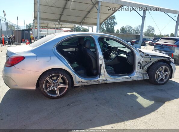 55SWF4KB3GU128743 2016 MERCEDES-BENZ C-CLASS Silver Սալոնի 360 աստիճան տեսք