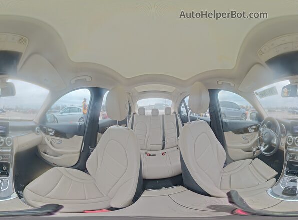 55SWF4KB3GU164710 2016 MERCEDES-BENZ C Синий Панорамный вид салона 360°