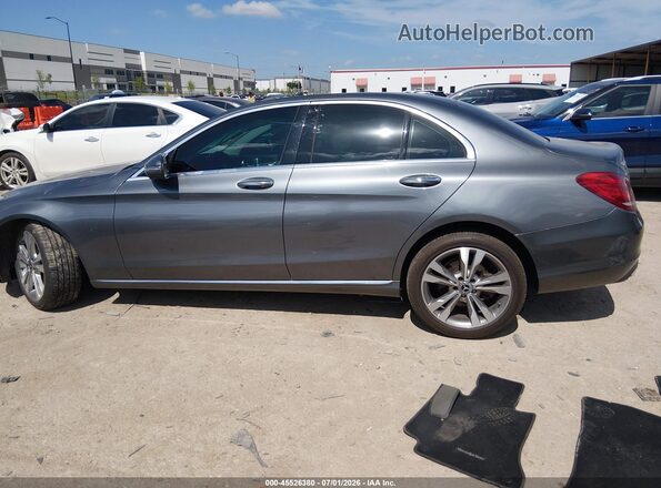 55SWF4KB3JU244144 2018 MERCEDES-BENZ C-CLASS Silver Widok wnętrza 360 stopni