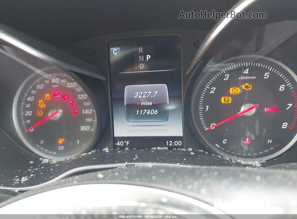 55SWF4KB3JU257718 2018 MERCEDES-BENZ C-CLASS Black Вид задніх сидінь