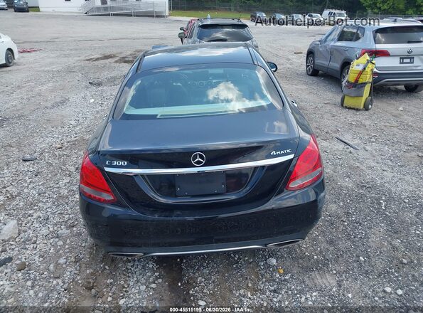 55SWF4KB3JU257718 2018 MERCEDES-BENZ C-CLASS Black 
