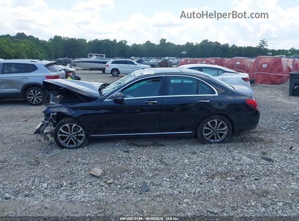 55SWF4KB3JU257718 2018 MERCEDES-BENZ C-CLASS Black Панорамний вид салону 360°