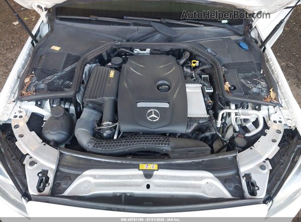 55SWF4KB4GU103253 2016 MERCEDES-BENZ C-CLASS White უკანა ხედი