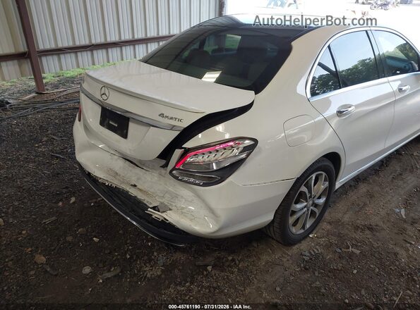 55SWF4KB4GU103253 2016 MERCEDES-BENZ C-CLASS White 