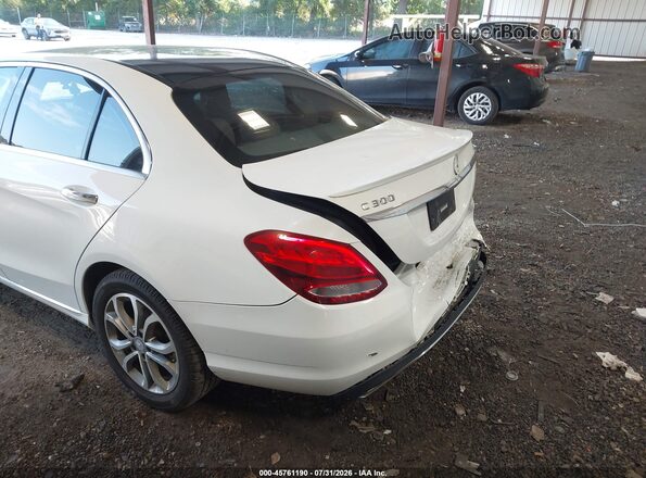 55SWF4KB4GU103253 2016 MERCEDES-BENZ C-CLASS White 