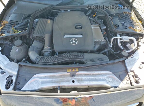 55SWF4KB4JU249563 2018 MERCEDES-BENZ C Black Rear interior view