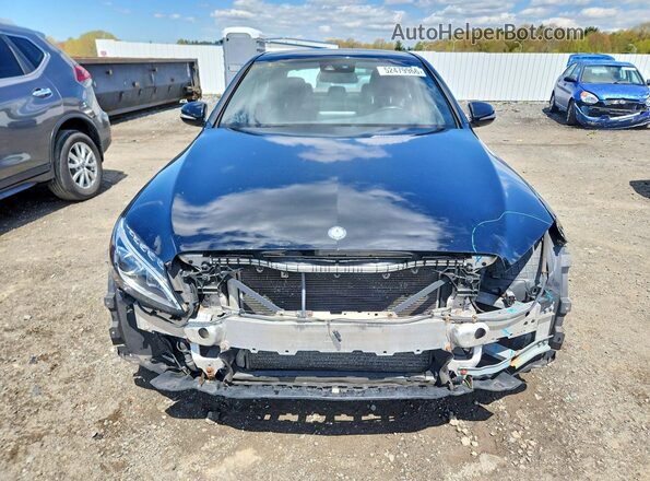 55SWF4KB5GU117114 2016 MERCEDES-BENZ C Black Դիմացի տեսք